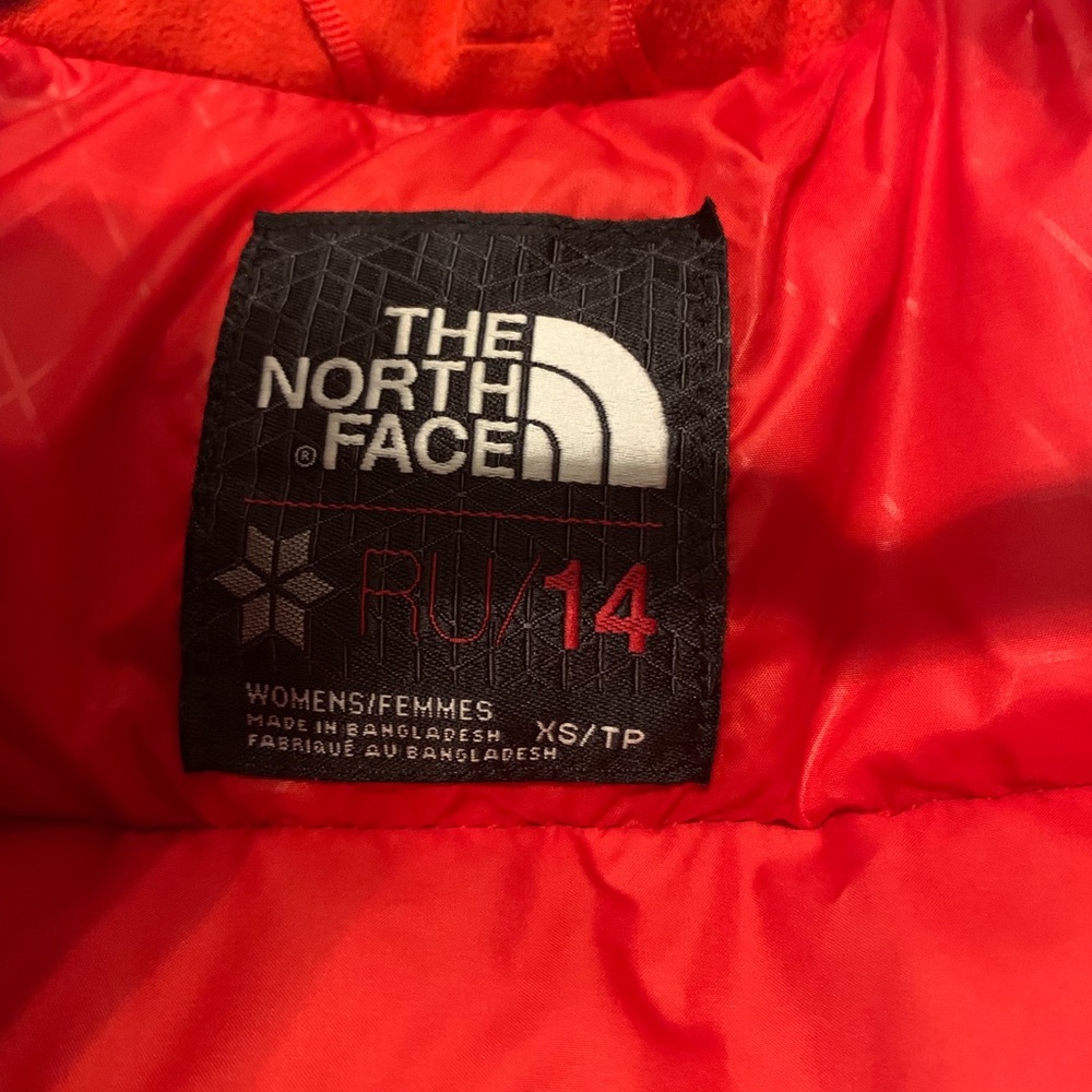North Face puffy vest